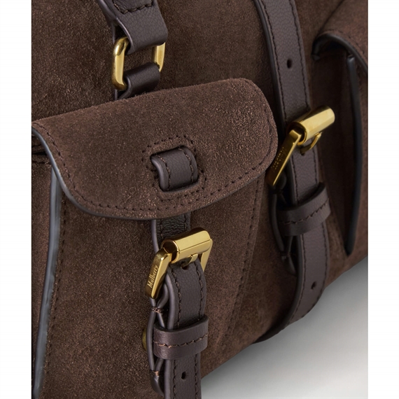 Mulberry Small Roxanne Suede Chocolate